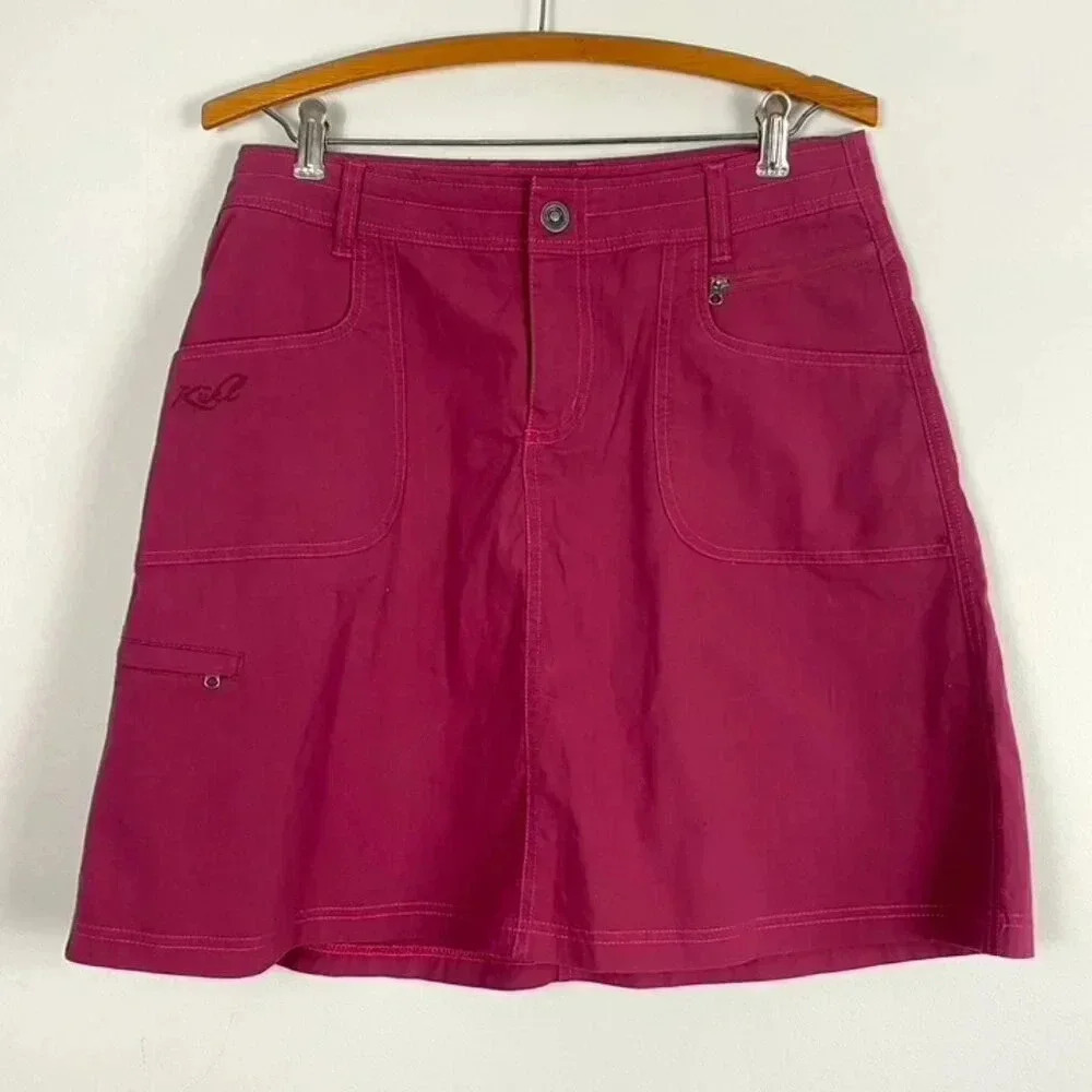 Kuhl Raspberry Outdoor Athleisure Skirt